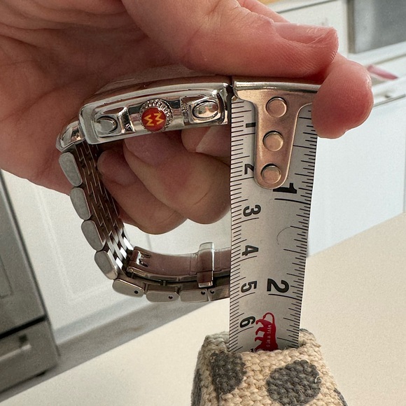 Michele Silver Deco Watch Without Diamonds - Picture 8 of 11